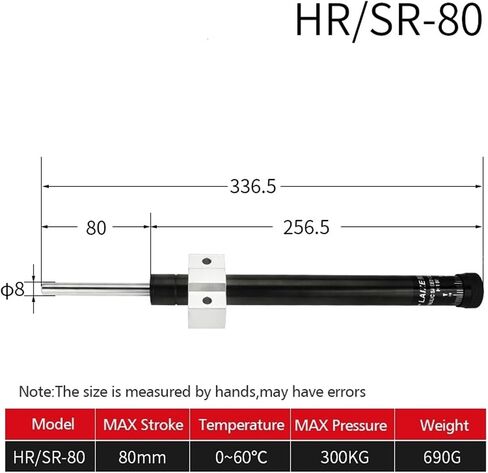 امتصاص الصدمات القابل للتعديل ضغط الزيت HR30 مثبط SR30 HEDRAULIC HR15 HR60 HR80 HR100 1PCS (HR60) in Saudi Arabia