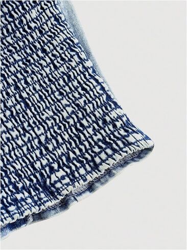 MakeMeChic Women's Y2K Denim Vest Tops Sleeveless Shirred Lace Up Tie Backless Halter Jean Top in Saudi Arabia