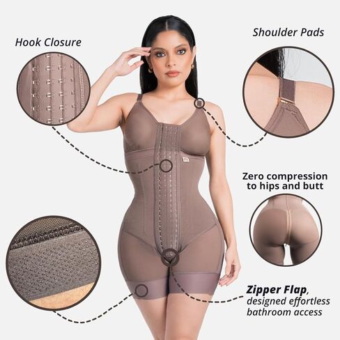 Slim Silhouette Compression Faja Shapear with bra | BBL Despwear Stage 2 Faja in Kuwait