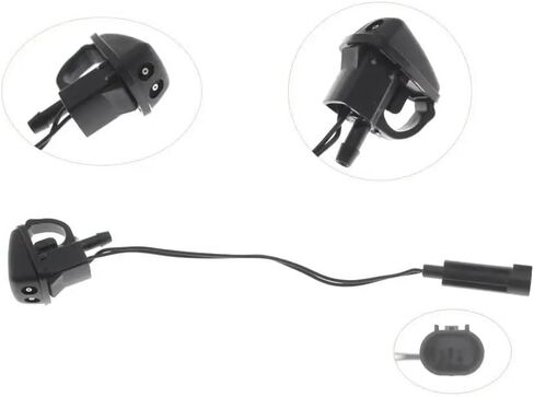 1PCS Heated Windshield Washer Nozzle Jet for Land-Rover for Discovery 3 4 Range for Rover Sport 2006-2013 LR048615 LR018834 in Saudi Arabia