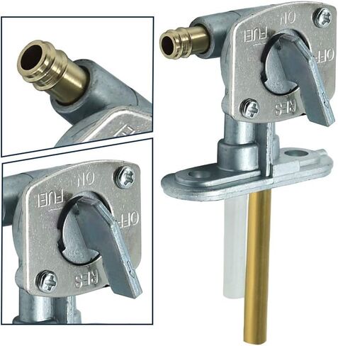 Fuel Gas Petcock Valve Switch Pump Replacment for Kawasaki KLF 300 KLF300 Bayou 220 250 300 400 KLF220 KLF250 KLF300 KLF400, for Yamaha YFB250 YFM350 YFM400 TTR90 TTR125 TTR225 TTR230 TTR250 in Saudi Arabia