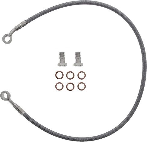Stainless Brake Line fits Yamaha YFZ450R YFZ 450 R 2009-2011 Rear 4" in Saudi Arabia