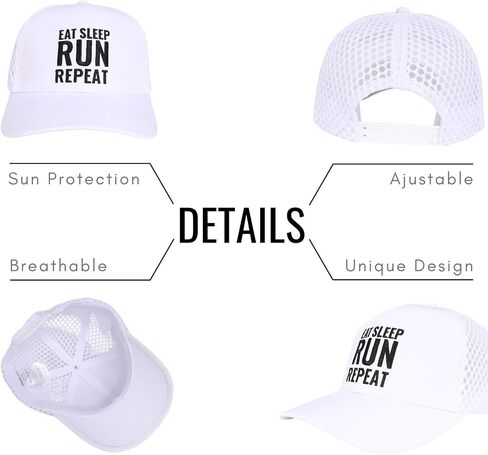 InnoBeta Gifts for Runners Men/Female Cap Hat, Funny Adjustable Embroidered Trucker Hat for Runner Marathon Lovers in Birthday, Christmas in Saudi Arabia