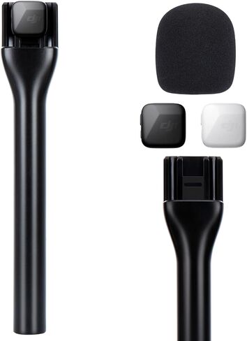 SUNMON Handheld Wireless Mic Stand for DJI Mic, Holder for DJI Mic 2, DJI Microphone Interview Handheld Mount Adapter for DJI Mic/DJI Mic 2 in Saudi Arabia