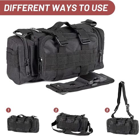 Tactical Seat Back Organizer with 5 Detachable Molle Pouch, Car Universal Tactical Vehicle Panel Back Seat Organizer Vehicle Protector Molle Pouch Molle Pouches Truck for Men Car Truck Ford Jeep in Kuwait