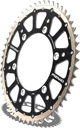 Mino Fusion STATH SPROCKET الخلفي لـ KTM 450 SX-F MODELS 450CC من 2003 إلى 2025 ، أسود 52 أسودًا ، ودافعًا خفيفًا ، ودائمًا ، ودائمًا للدراجة الأوساخ الموجهة للأداء من أجل التسارع المحسن وطول العمر in Saudi Arabia