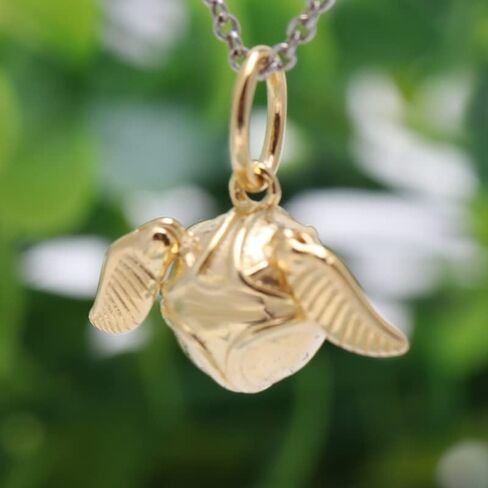 Golden Snitch Dangle Charm 925 sterling Silver Fendant ، حبات المجوهرات هدايا للنساء سوار وقلادة 029 in Saudi Arabia