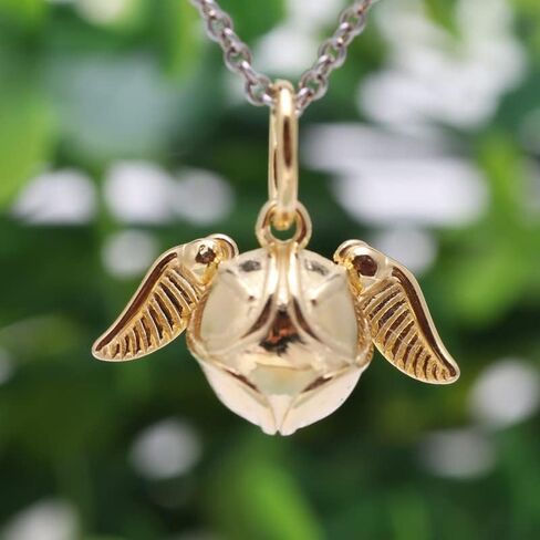 Golden Snitch Dangle Charm 925 sterling Silver Fendant ، حبات المجوهرات هدايا للنساء سوار وقلادة 029 in Saudi Arabia