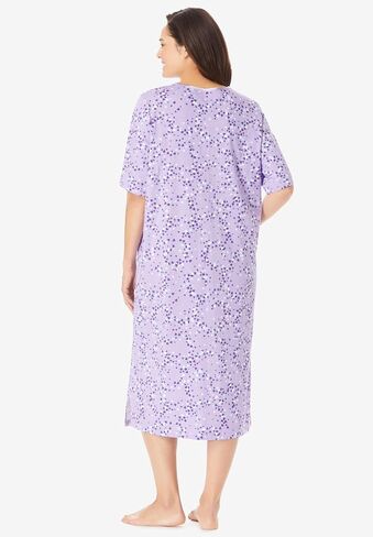 Dreams & Co. Plus Size Long Tagless Sleepshirt in Saudi Arabia