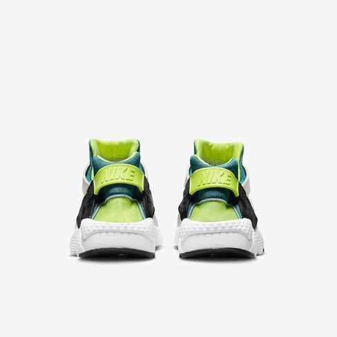 Nike Boys Huarache Run Grade-School (654275-045, Phantom/Bright Spruce/Black/Volt) Size 5 in Saudi Arabia