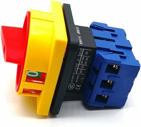 SZD11-25A/32A/40A/63A/80A/100A AC 600V ON/Off 2 Positions 3 Phase Rotary Cam Changeover Switch(100A) in Saudi Arabia