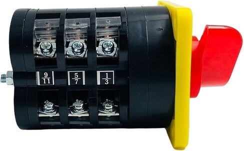 0-6 position manual electrical Rotary Switch 16A 660V 3 poles Custom Cam Changeover switches universal Silver contact LW5-16/3 in Saudi Arabia