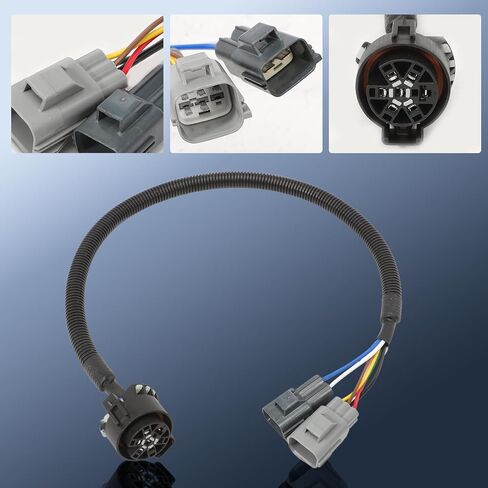 7 Way RV Blade Trailer Wiring 56443 لعام 2020-2024 فورد F-250 ، F-350 ، F-450 ، F550 ، F650 ، حزمة السحب المصنع in Kuwait