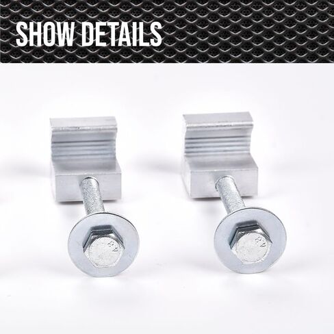مربع الأداة Mount j Hook Toolbox Pickup Paull Rail Kit Kit Clamp Tiedown Truck 4PCS in Saudi Arabia