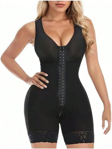 Women's Fajas Colombianas Shapewear Postpartum Tummy Control Body Shaper Butt Lifter Bodysuit in Saudi Arabia
