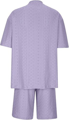 Womens Summer Beach Vacation Outfits 2024 2 Piece Short Set Oversized Tshirt Bermuda Shorts Matching Lounge Sets in Saudi Arabia