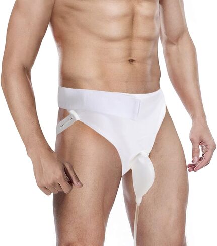 Silicone Urine Collector Men Women Wearable Urine Catheter Bags Reusable Easy to Clean Bladder Control Devices Incontinence Pants for Elderly, Bed Ridden in Saudi Arabia