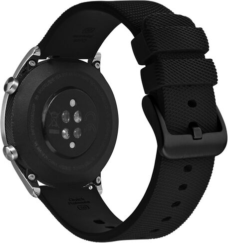 ANNEFIT Silicone Watch Bands for Men Women, Soft Rubber Watch Strap with Quick Release, Band Width 14mm with Silver Buckle (Army Green) in Kuwait