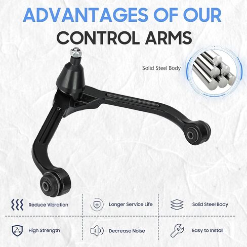 Front Upper Control Arm w/Ball Joint Assembly Suspension Kits Replacement for 2002-2007 Jeep Liberty in Saudi Arabia