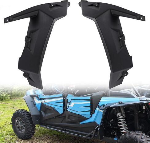 للاطلاع على مشاعل Fender Fender الأمامية المتوافقة مع Polaris RZR 1000/XP 1000/XP4 Turbo 2 أو 4 مقعدين 2014-2023 ، XXL أحواض الطين الأسود الأوسع على 2881985 (زوج) in Kuwait