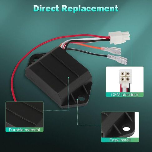 SCITOO CDI BOX Module Ignition Coil for EZGO for Golf Cart 4-Cycle Gas Engines 72562-G01 EPIGC107 in Saudi Arabia