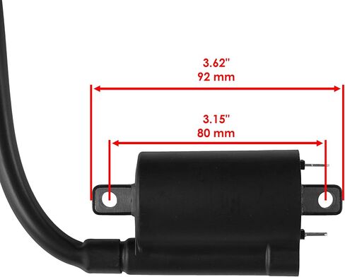 لفائف الإشعال Caltric مع CAP SLAP CAP متوافق مع Yamaha Royal Star Venture XVZ13TF 1999-2009 ، Royal Star Venture S XVZ13TF 2008-2013 in Saudi Arabia