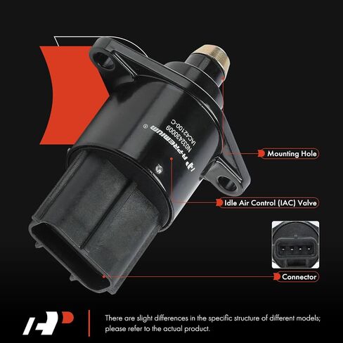 A-Premium Fuel Injection Idle Air Control Valve Compatible with Chrysler Neon 2001-2002 & Dodge Neon 2000 & Plymouth Neon 2000-2.0L in Saudi Arabia