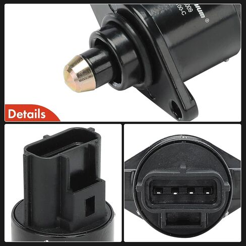 A-Premium Fuel Injection Idle Air Control Valve Compatible with Chrysler Neon 2001-2002 & Dodge Neon 2000 & Plymouth Neon 2000-2.0L in Saudi Arabia