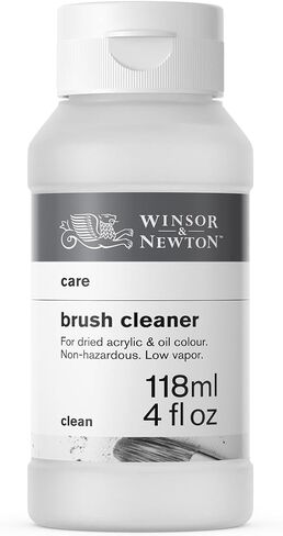 Winsor & Newton Brush Cleaner & Restorer, 4.0-oz Bottle in Kuwait