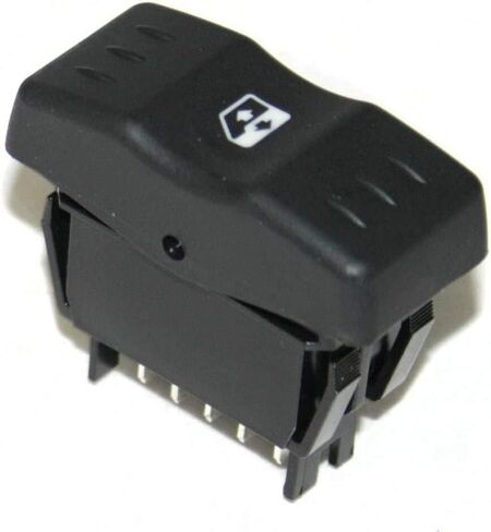 6001546816 Front Left/Right 5 Pin Power Window Rocker Switch Button Back Light Electric for Dacia Logan 2004-2014 in Saudi Arabia