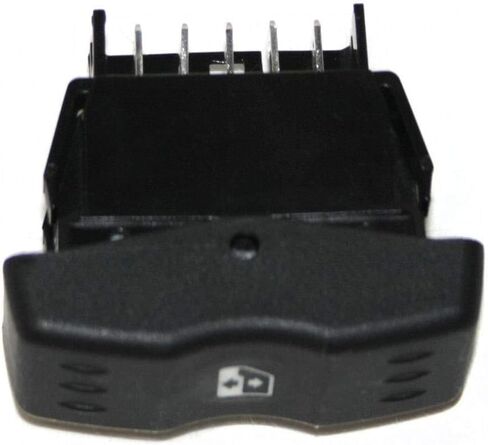6001546816 Front Left/Right 5 Pin Power Window Rocker Switch Button Back Light Electric for Dacia Logan 2004-2014 in Saudi Arabia