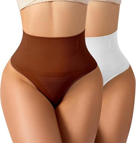 anygirl Contum Control thong Shapear for Women Tummy Control Confling Champing Thong Intovelder Body Banties in Kuwait
