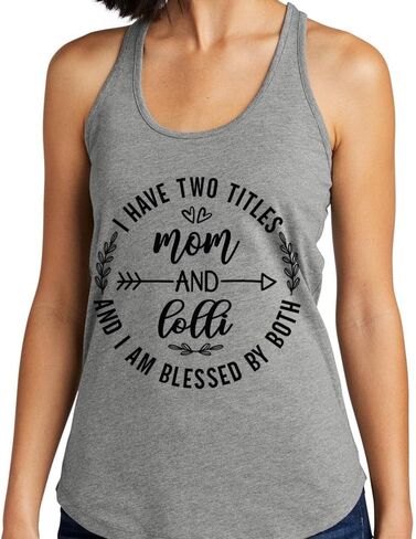 Lolli اثنين من الألقاب Tank Top Top Pitted Racerback Women’s's in Kuwait