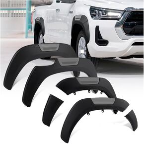 Auto Parts, Fender Flare Wheel Arches, Compatible For Toyota Hilux Revo 2015-2024, Fender Flare, Fender Kit(Basic version) in Saudi Arabia