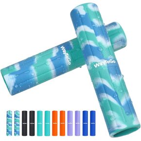 WayToGo Kayak Paddle Grips, Non-Slip Paddle Grips for Kayaking, Soft Silicone Wraps Blister Prevention Kayak Paddle Board Accessories for Take-Apart Paddles, 2 Pack in Saudi Arabia