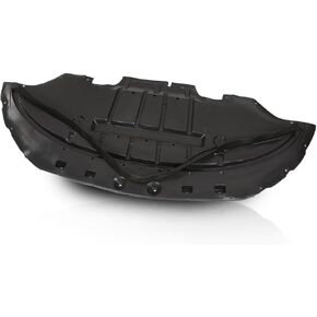 Allgood Front Engine Splash Shield Black PP متوافق مع Ford Mustang EcoBoost GT Premium V6 2015-2017 FR3Z17626B ، FO1228144 in Kuwait