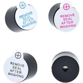 10pcs 3V 5V 12V Active Buzzer Magnetic Long Continous Beep Tone 12 * 9.5mm Mini Speaker(Mini Plug Speaker) in Saudi Arabia