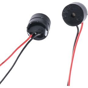 5PCS/LOT 12V 12*9.5MM Electromagnetic Active Buzzer Speaker Alarm Loudspeaker with Cable in Saudi Arabia