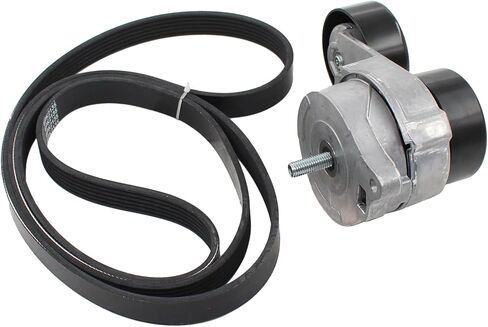ApplianPar Belt Tensioner and Serpentine Belt for Honda Accord 2003-2012, Odyssey 2005-2010, Pilot 2005-2008, Ridgeline 2006-2011, Acura MDX 2003-2013, RL 2005-2012, TL 2004-2008, ZDX 2010-2013 V6 in Saudi Arabia