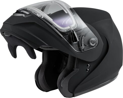 GMAX MD-04S SNOW MODULLE CONDULER SOLD W/QUIURCHER ENTER POCKLE SHIELD (Matte Black ، X-Large)-FMVSS 218 Approved in Kuwait