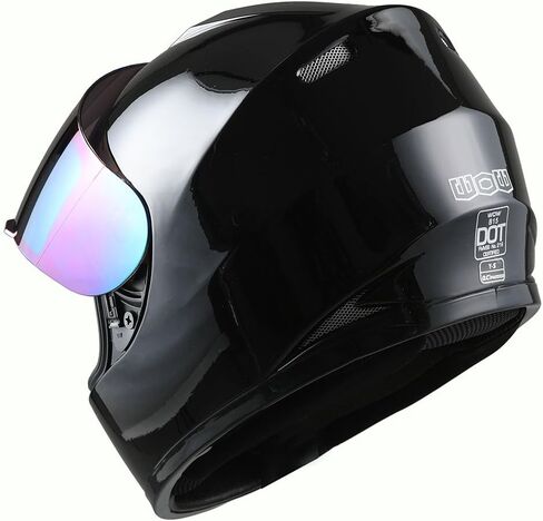 WOW Youth Motorcycle Full Face Helmet Street Bike BMX MX Kids Spider Pink + MX Skeleton Glove Bundle in Kuwait