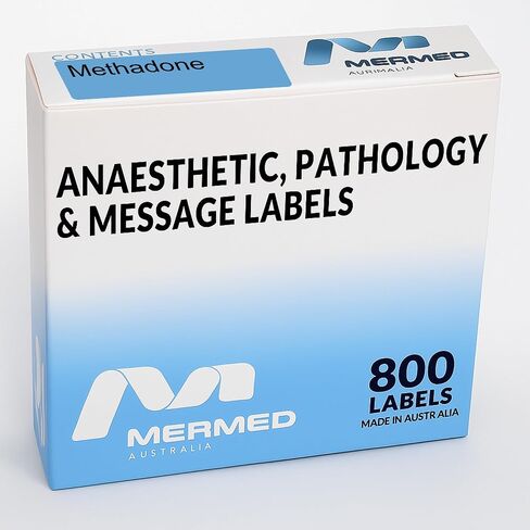 Acepromazine mg/mL Syringe Labels - Box of 800 Labels on roll (1" core) in Box. Printed in Australia by Specialist Medical Printer. Latex-Free Adhesive. in Saudi Arabia