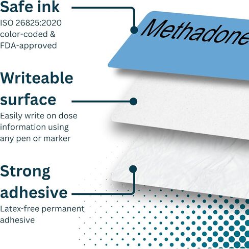Acepromazine mg/mL Syringe Labels - Box of 800 Labels on roll (1" core) in Box. Printed in Australia by Specialist Medical Printer. Latex-Free Adhesive. in Saudi Arabia