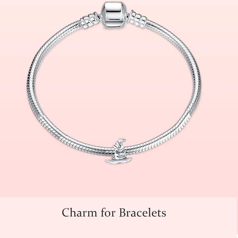 925 sterling Silver Charms Magic Magic Forme حبات متدلية للأساور ومجوهرات المجوهرات للنساء in Kuwait