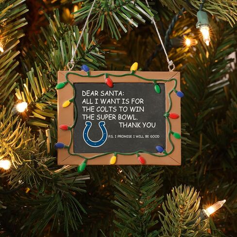 NFL Football Chalkboard Holiday Christmas Ornament - Pick Team (San Francisco 49ers) in Saudi Arabia