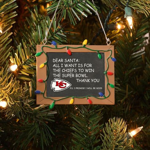 NFL Football Chalkboard Holiday Christmas Ornament - Pick Team (San Francisco 49ers) in Saudi Arabia