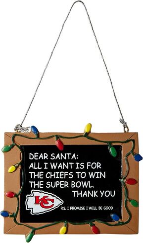 NFL Football Chalkboard Holiday Christmas Ornament - Pick Team (San Francisco 49ers) in Saudi Arabia