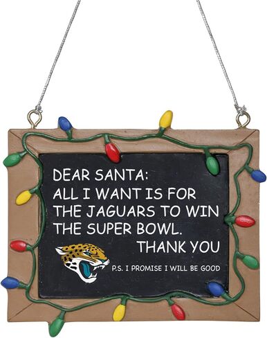 NFL Football Chalkboard Holiday Christmas Ornament - Pick Team (San Francisco 49ers) in Saudi Arabia