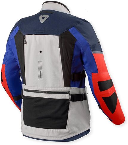 REV'IT! Men's Sand 5 H2O Adventure Touring Motorcycle Jacket (Sand/Blue - X-Large) in Kuwait