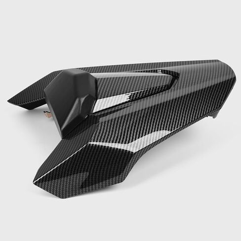 Wooga Motorcycle CB650R/ CBR650R ملحقات المقعد الخلفي Pillion Cowl Fairing Cover Cowl ABS FTT for HO & NDA CB650R/ CBR650R الأجزاء المعدلة 2019 2020 2021 2022 2023 (مظهر ألياف الكربون) in Kuwait